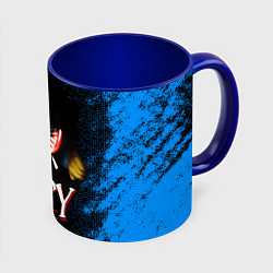 Кружка 3D Poppy Playtime, цвет: 3D-белый + синий