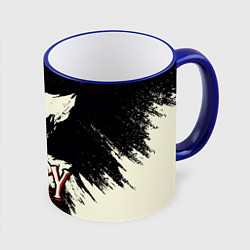 Кружка 3D Poppy Playtime: Red & Black, цвет: 3D-синий кант