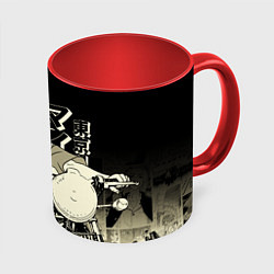 Кружка цветная Токийские мстители: Майки на мотоцикле