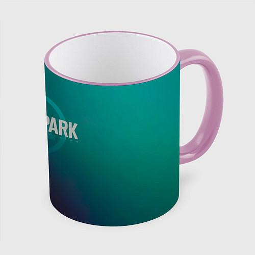 Кружка цветная Studio Collection - Linkin Park / 3D-Розовый кант – фото 1