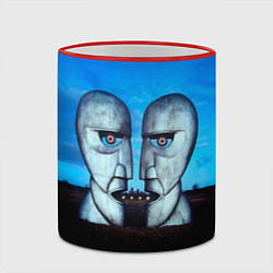 Кружка 3D The Division Bell - Pink Floyd, цвет: 3D-красный кант — фото 2
