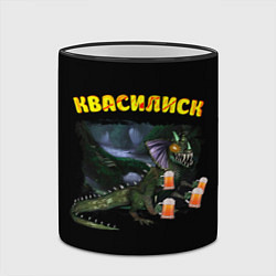 Кружка 3D Квасилиск, цвет: 3D-черный кант — фото 2