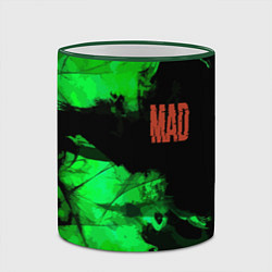Кружка 3D Mad 2077, цвет: 3D-зеленый кант — фото 2