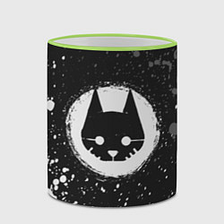 Кружка 3D Stray: Painting, цвет: 3D-светло-зеленый кант — фото 2