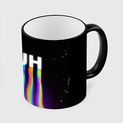 Кружка 3D BRUH Братан, цвет: 3D-черный кант