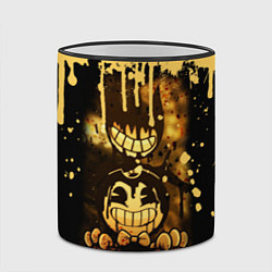 Кружка 3D Bendy And The Ink Machine Игра Бенди, цвет: 3D-черный кант — фото 2