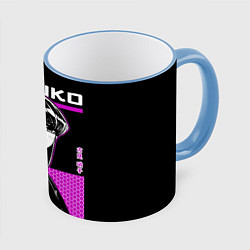 Кружка цветная У коми сан проблемы с общением Аниме Шока