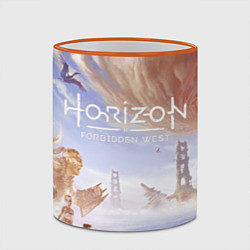 Кружка 3D Horizon FW Противостояние, цвет: 3D-оранжевый кант — фото 2