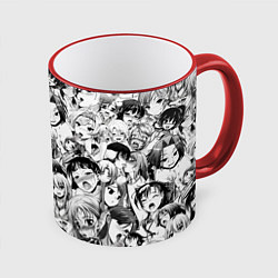 Кружка цветная АХЕГАО - AHEGAO