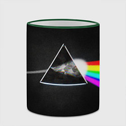 Кружка 3D PINK FLOYD - ПИНК ФЛОЙД ГЛИТЧ, цвет: 3D-зеленый кант — фото 2