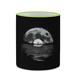 Кружка 3D Лунная Песнь, цвет: 3D-светло-зеленый кант — фото 2