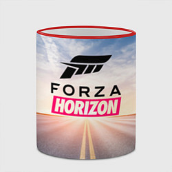 Кружка 3D Forza Horizon 5 Форза Хорайзен, цвет: 3D-красный кант — фото 2