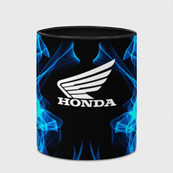 Кружка 3D Honda Fire, цвет: 3D-белый + черный — фото 2