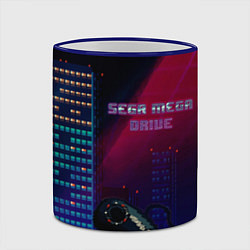 Кружка 3D SEGA MEGA DRIVE, цвет: 3D-синий кант — фото 2