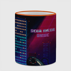 Кружка 3D SEGA MEGA DRIVE, цвет: 3D-оранжевый кант — фото 2