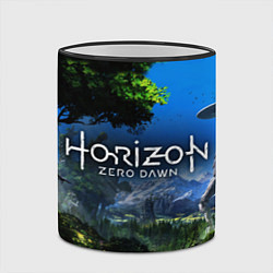 Кружка 3D Horizon Zero Dawn Топ, цвет: 3D-черный кант — фото 2