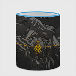 Кружка 3D Босс Элдн Ринг, цвет: 3D-небесно-голубой кант — фото 2