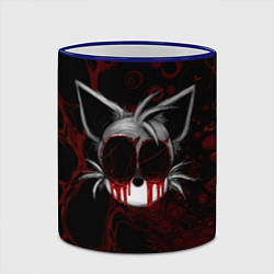 Кружка 3D Tails Sonic exe, цвет: 3D-синий кант — фото 2