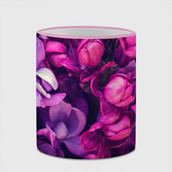 Кружка 3D Flowers fresh, цвет: 3D-розовый кант — фото 2