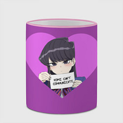Кружка 3D Komi, цвет: 3D-розовый кант — фото 2