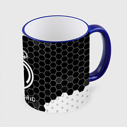 Кружка 3D REAL MADRID Real Madrid Графика, цвет: 3D-синий кант