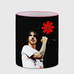 Кружка 3D Red Hot Chili Peppers RHCP, цвет: 3D-розовый кант — фото 2