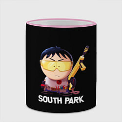 Кружка 3D Южный парк - South Park, цвет: 3D-розовый кант — фото 2