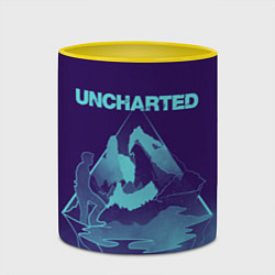 Кружка 3D Uncharted Арт, цвет: 3D-белый + желтый — фото 2