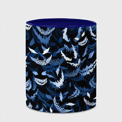 Кружка 3D Drain monsters, цвет: 3D-белый + синий — фото 2