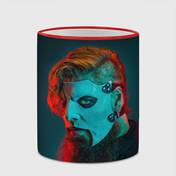 Кружка 3D James Root - Slipknot - We are Not Your Kind, цвет: 3D-красный кант — фото 2