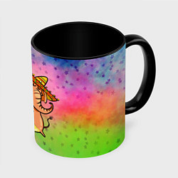 Кружка цветная Мексиканский веселый слон