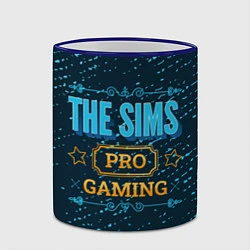 Кружка 3D The Sims Gaming PRO, цвет: 3D-синий кант — фото 2