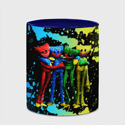 Кружка 3D POPPY PLAYTIME Mini Huggies, цвет: 3D-белый + синий — фото 2