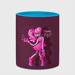 Кружка 3D POPPY PLAYTIME МАМА ДЛИННЫЕ НОГИ MOMMY LONG LEGS, цвет: 3D-белый + небесно-голубой — фото 2