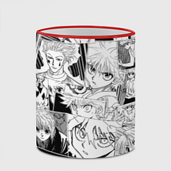 Кружка 3D Hunter x Hunter pattern, цвет: 3D-красный кант — фото 2