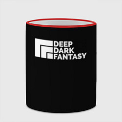 Кружка 3D Глубокие темные фантазии Гачи, цвет: 3D-красный кант — фото 2