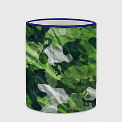 Кружка 3D Camouflage Pattern Камуфляж Паттерн, цвет: 3D-синий кант — фото 2