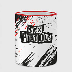 Кружка 3D Sex Pistols Big Logo, цвет: 3D-красный кант — фото 2