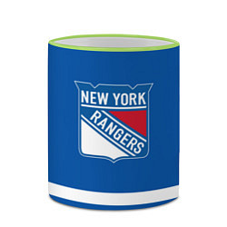 Кружка 3D New York Rangers Панарин, цвет: 3D-светло-зеленый кант — фото 2