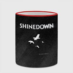 Кружка 3D The Sound of Madness Shinedown, цвет: 3D-красный кант — фото 2