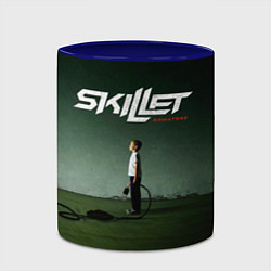 Кружка 3D Comatose - Skillet, цвет: 3D-белый + синий — фото 2