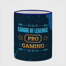 Кружка 3D Игра League of Legends: PRO Gaming, цвет: 3D-синий кант — фото 2