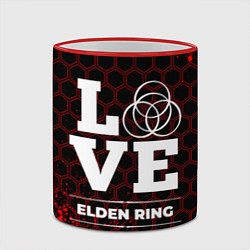 Кружка 3D Elden Ring Love Классика, цвет: 3D-красный кант — фото 2