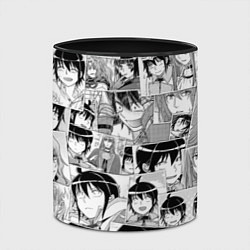 Кружка 3D Tsuki ga Michibiku Isekai Douchuu pattern, цвет: 3D-белый + черный — фото 2