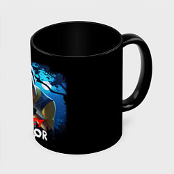 Кружка 3D Secret Neighbor, цвет: 3D-белый + черный