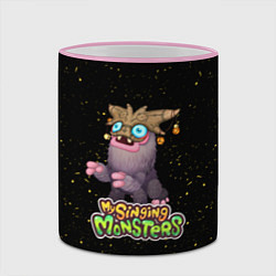 Кружка 3D My singing Monsters - Чародейчик, цвет: 3D-розовый кант — фото 2