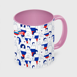 Кружка цветная Русский народ