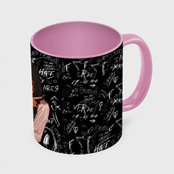 Кружка цветная Митака демон войны - человек бензопила