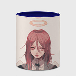 Кружка 3D Дьявол-ангел, цвет: 3D-белый + синий — фото 2