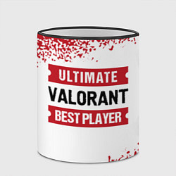 Кружка 3D Valorant: Best Player Ultimate, цвет: 3D-черный кант — фото 2